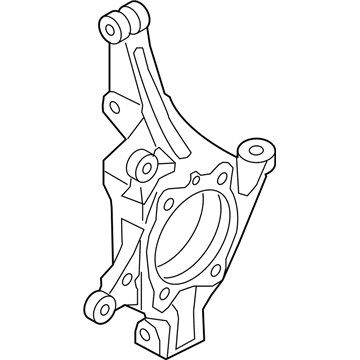 Купить 51710S9200 Hyundai/Kia Цапфа поворотная левая