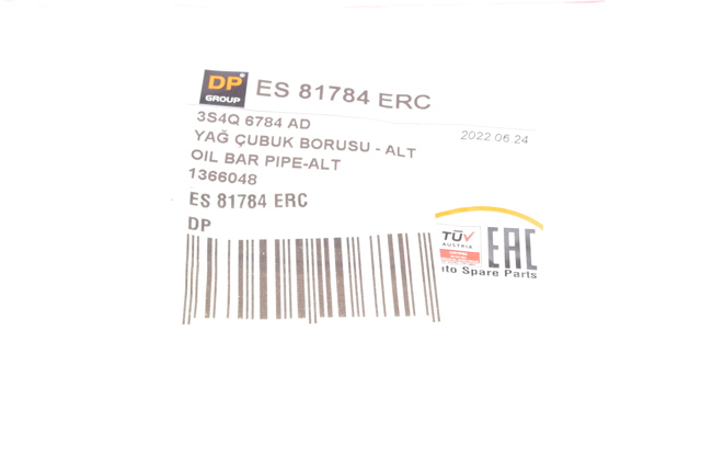 Купить ES81784ERC DP Group Направляющая индикатора уровня масла в двигателе