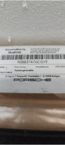  Porsche 95B837476CGV9 цена, от 125.92 USD
