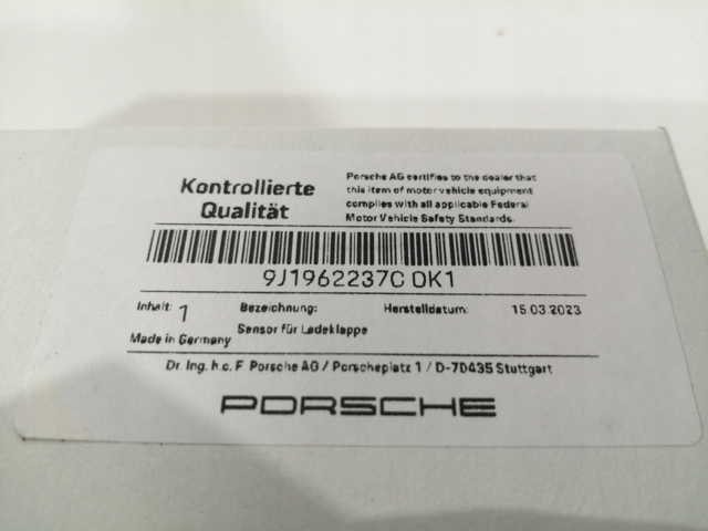 Купить 9J1962237COK1 Porsche 