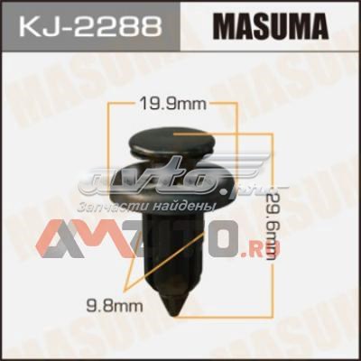 KJ2288 Masuma пистон (клип крепления решетки радиатора охлаждения)