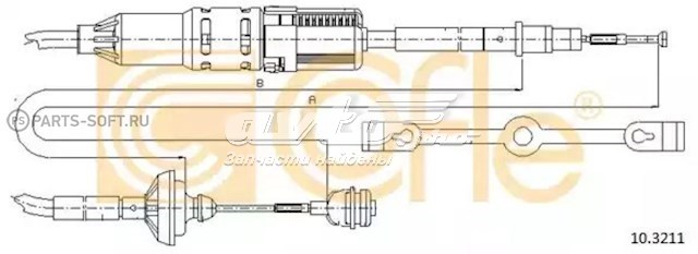 103211 Cofle cabo de embraiagem
