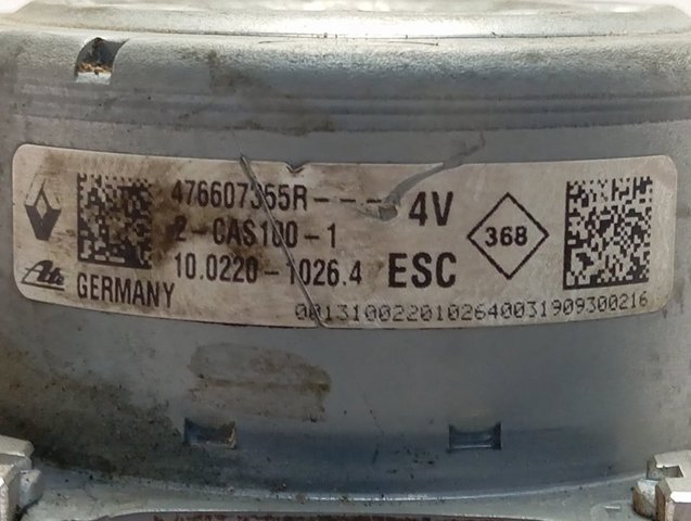 476607355R Renault (RVI) Блок ABS гидравлический