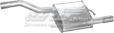 Глушитель задний 08389 Polmostrow