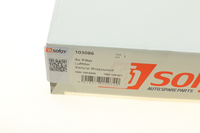 Фильтр воздушный Solgy 103086