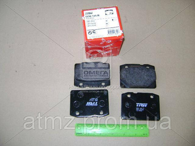 Колодки TRW GDB140M цена, от 7.65 USD