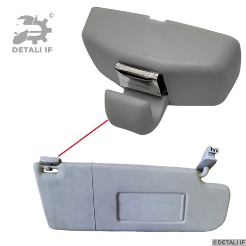 Фиксатор солнцезащитного козырька Detali IF DF12036 цена, от 4.40 USD