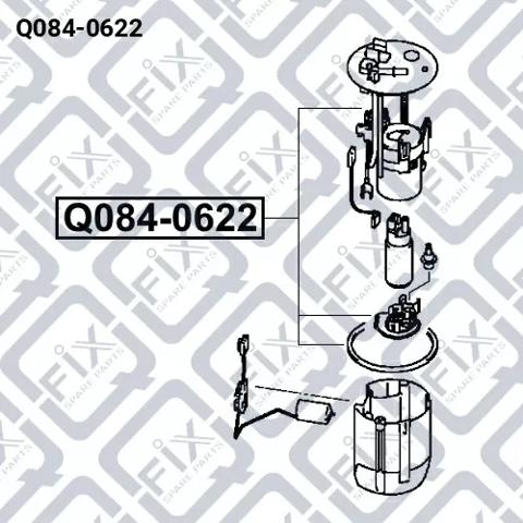 Фильтр тонкой очистки топлива Q-fix Q0840622 цена, от 30.72 USD