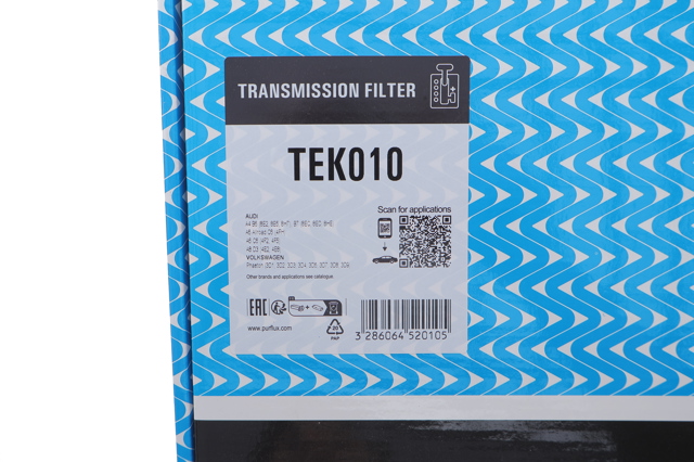 Купить TEK010 Purflux Фильтр автоматической коробки передач
