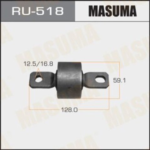 Купить RU518 Masuma Сайлентблок заднего продольного рычага передний