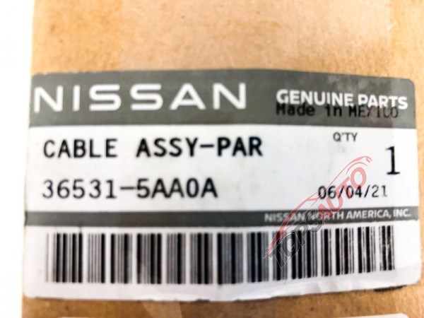 Cabo do freio de estacionamento traseiro esquerdo para Nissan Murano (Z52)