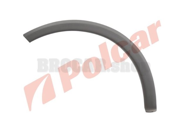 Moldura de guardabarro delantero izquierdo 5556015 POLCAR