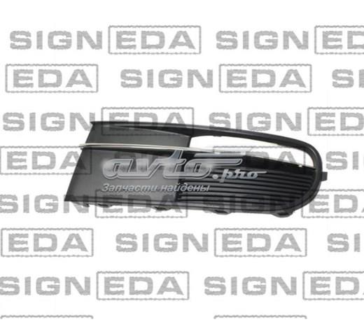  Решетка переднего бампера левая Signeda PVG99068CBL