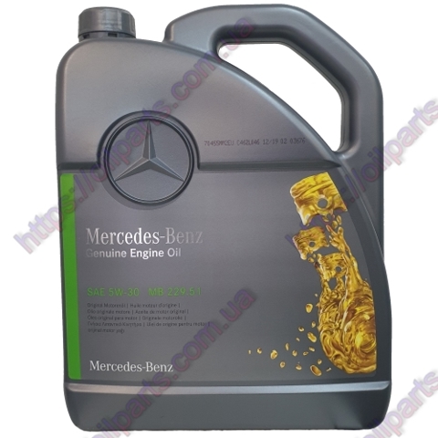 Масло моторное Mercedes A000989320913ABDW