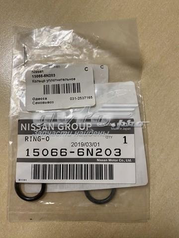 Junta tórica que sella la tapa delantera de la culata 150666N203 NISSAN