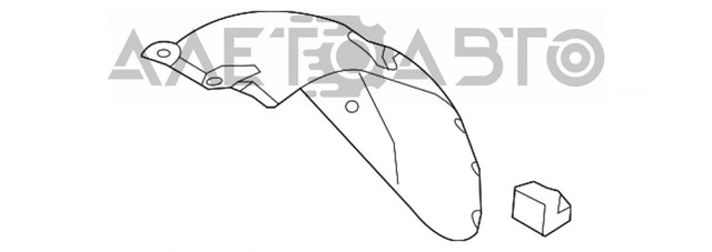 Фонарь задний правый внутренний 92404C1130 Hyundai/Kia