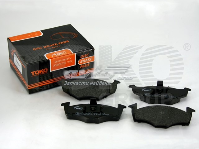 Колодки тормозные передние дисковые TOKO CARS T2152034