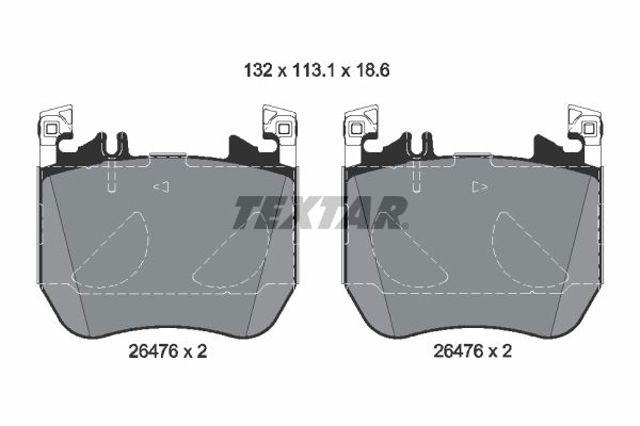 Колодки Mercedes A0004204003 цена, от 134.66 USD