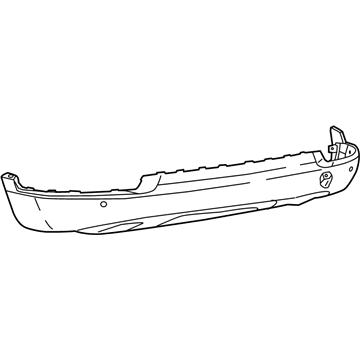 Бампер задний, нижняя часть Signeda PCR041070BA цена, от 90.01 USD