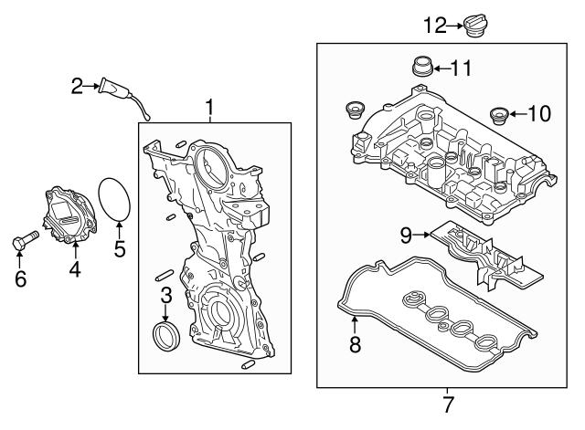 Клапанная прокладка Mazda PYFA10235
