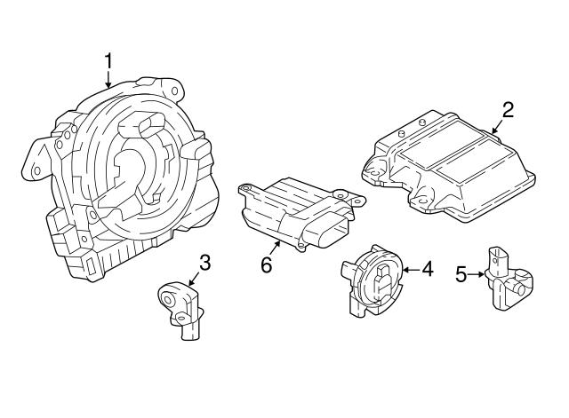 Спіраль Airbag 5Q0953549D VAG