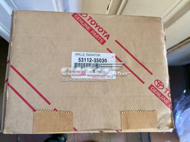 Rejilla, parachoques delantero 5311235030 TOYOTA