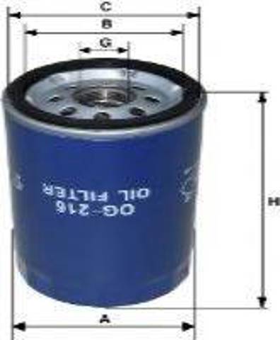 WL7071-12 WIX filtro de óleo
