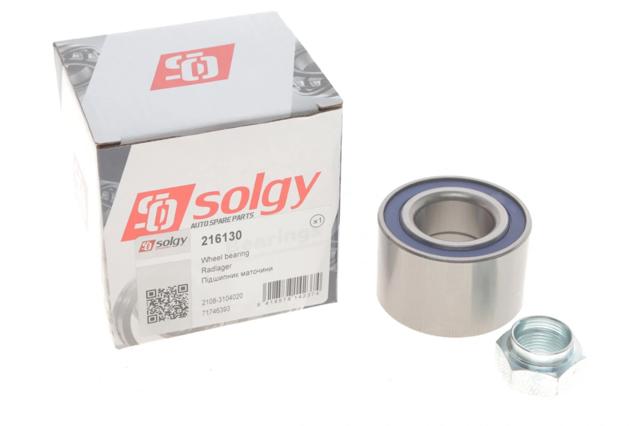 216130 Solgy Подшипник ступицы задней