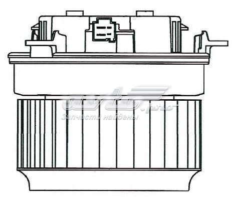 Мотор вентилятора печки (отопителя салона) Luzar LFH1877