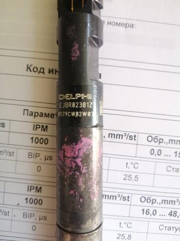 EJBR02301Z Delphi Топливные форсунки