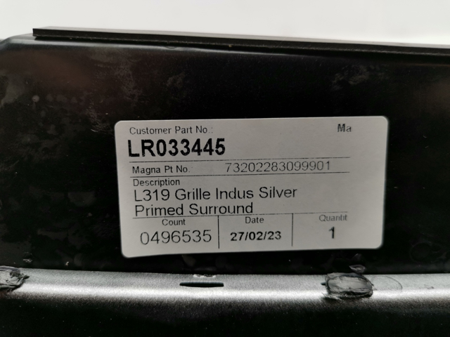 Облицовка радиатора Land Rover LR033445 цена, от 119.54 USD