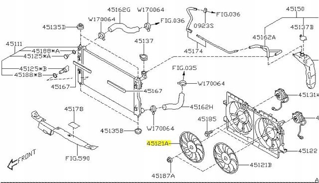  45121FL010 Subaru