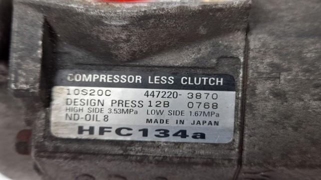 Насос кондиционера Chrysler HFC134A