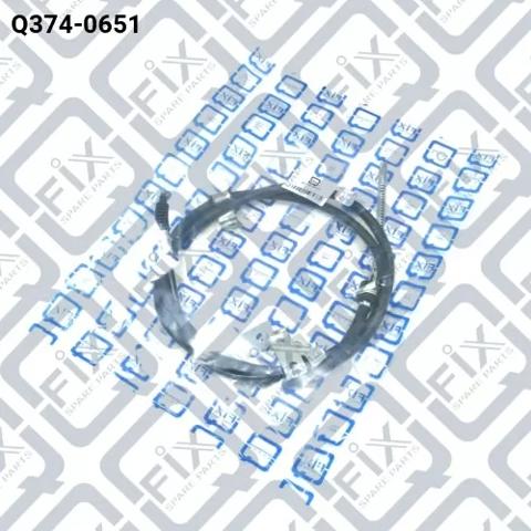 Q3740651 Q-fix Трос ручного тормоза задний, правый