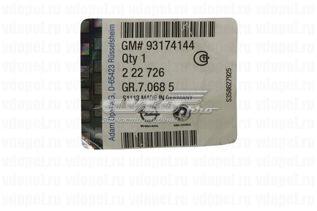  General Motors 93174144