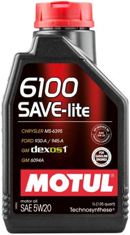 Масло моторное MOTUL 6100SAVELITE5W201L