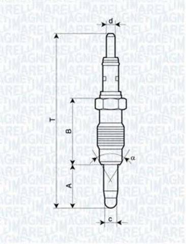 Купить 062900011304 Magneti Marelli Свечи накала