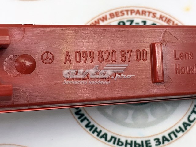 Лівий катафот заднього бампера A0998208700 MERCEDES