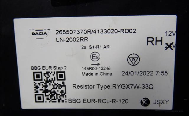 265507370R Renault (RVI)