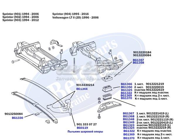 Пильник опори кульової нижній BG0119 BELGUM