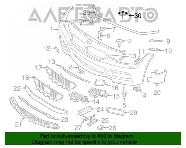 Фірмовий значок капота 51767288752 BMW