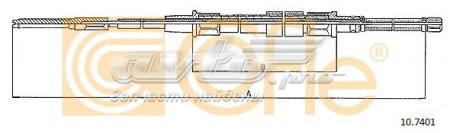 Гальмо стоянкове 107401 COFLE