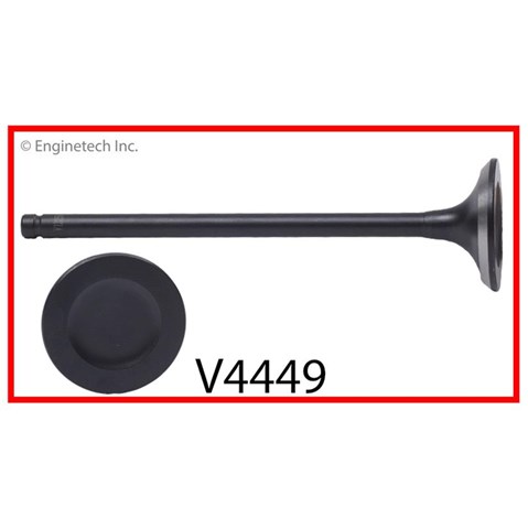 Выпускной клапан двигателя Enginetech V4449 цена, от 13.08 USD