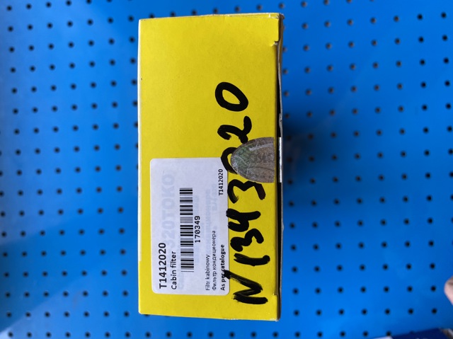 Фильтр воздушный отопителя Toko cars T1412020 цена, от 5.47 USD