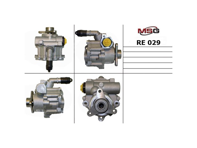 Купить BW9004KIT MSG Ремкомплект рулевой рейки (механизма), (ком-кт уплотнений)
