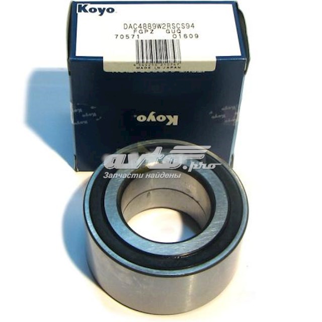 Ступичный подшипник передний Koyo DAC3870W6CS66