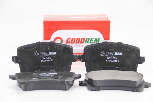 Колодки тормозные задние дисковые GOODREM RM1389