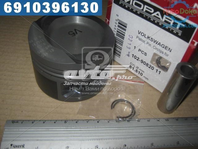 102-90820 11 Mopart pistão do kit para 1 cilindro, 2ª reparação ( + 0,50)