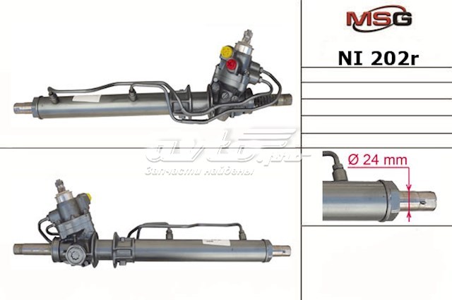 Рулевая рейка 492001M210 Nissan