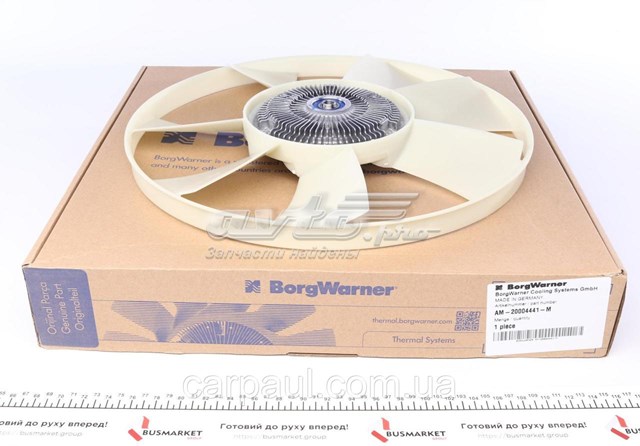 Вентилятор (крыльчатка) радиатора охлаждения BORG-WARNER 20004441